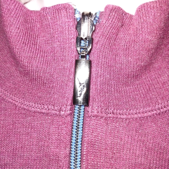 TOMMY Bahama reversible quarter zip long sleeve shirt - Picture 5 of 7